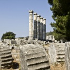 Priene - Athena Temple Pillars