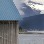 32 Boat House with blue roof 1