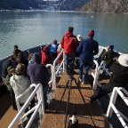 44 John Hopkins Inlet with bow of ship