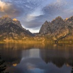 Evening Sunset Jenny Lake