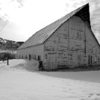 White Barn 2 B&W